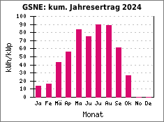 GSNE: kum. Jahresertrag 2024