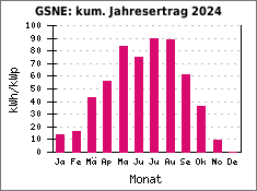 GSNE: kum. Jahresertrag 2024